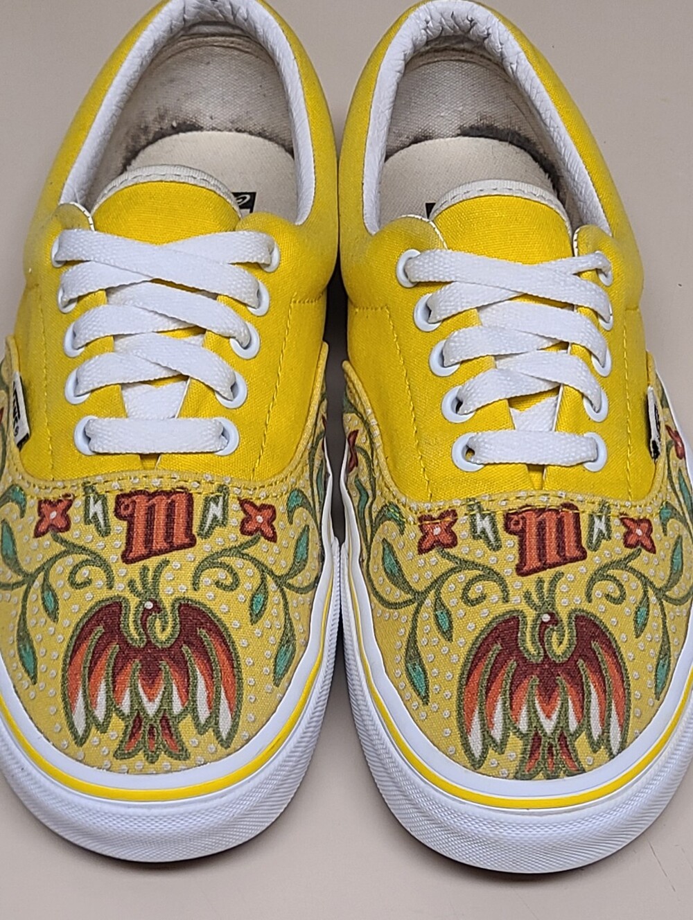 Vans X Mohawk Austin limited edition custom skateboard sneakers size 10 1/2